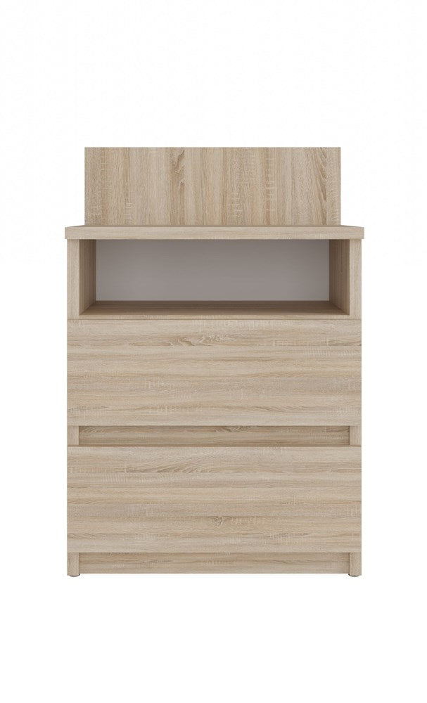 Nachttisch Wolfgang Sonoma Eiche 40 cm breit