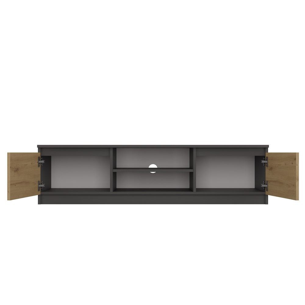 TV-Schrank Wolfgang Anthrazit/Artisan 140 cm