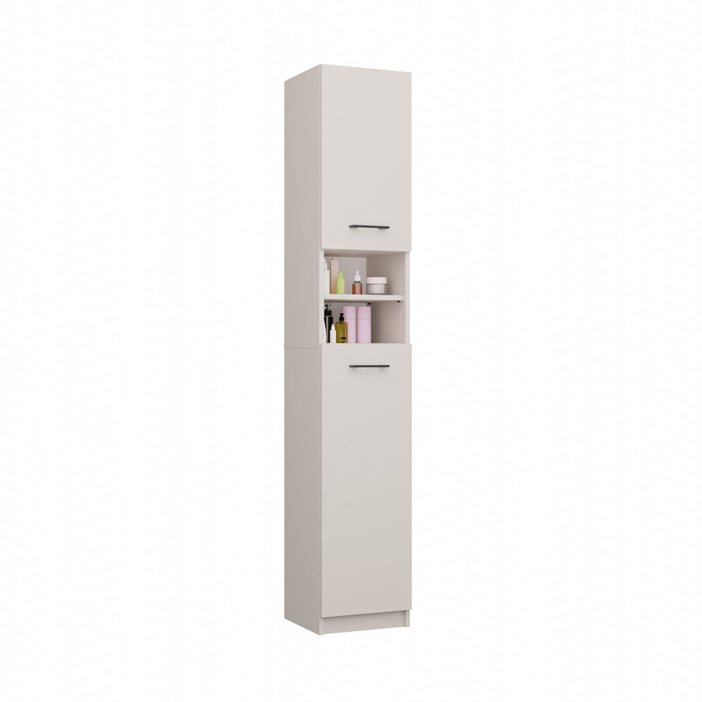Badezimmerschrank Philipp Kaschmir mit 2 Türen 32 cm breit