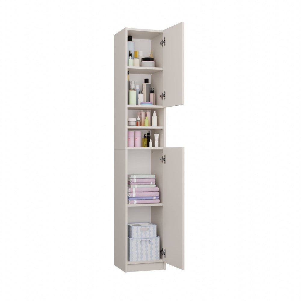 Badezimmerschrank Philipp Kaschmir mit 2 Türen 32 cm breit