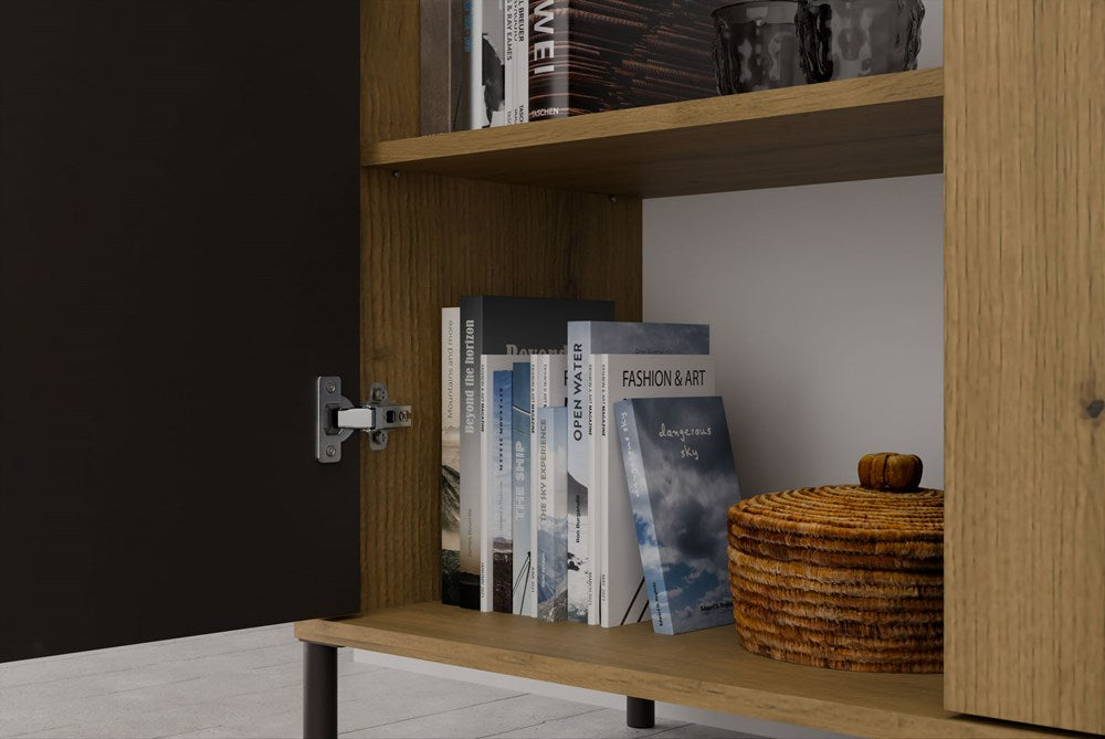 Kommode Klaus Schwarz/Artisan 2T | TIP-ON-System