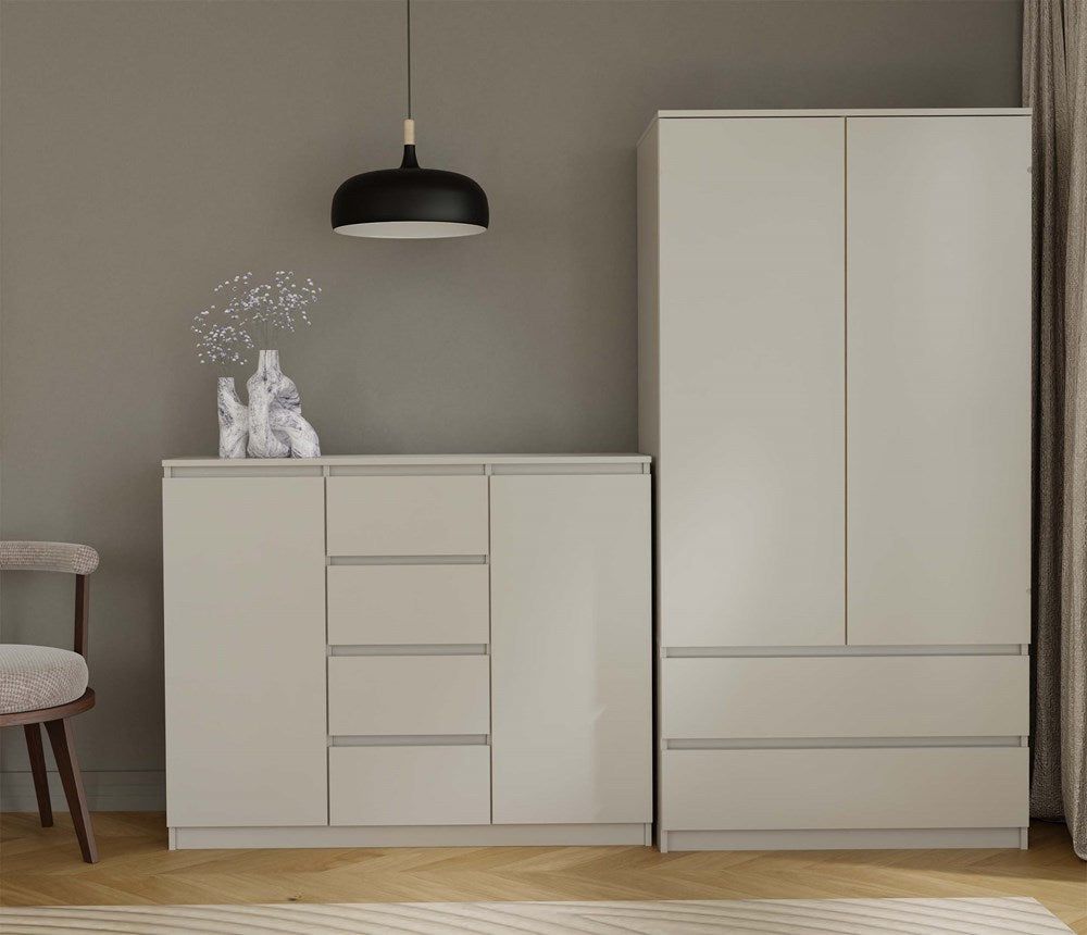 Kommode Wolfgang Kaschmir 120 cm