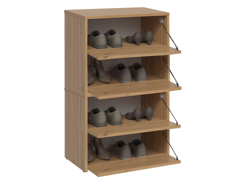 Schuhschrank Lena Artisan Eiche