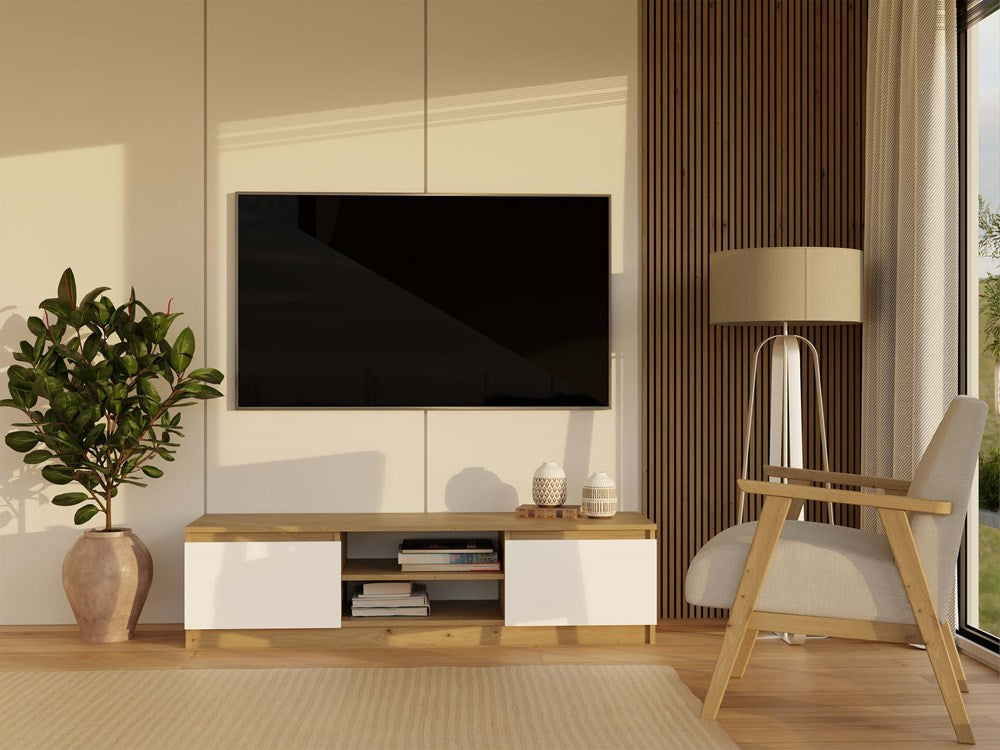 TV-Schrank Wolfgang Weiß/Artisan 140 cm