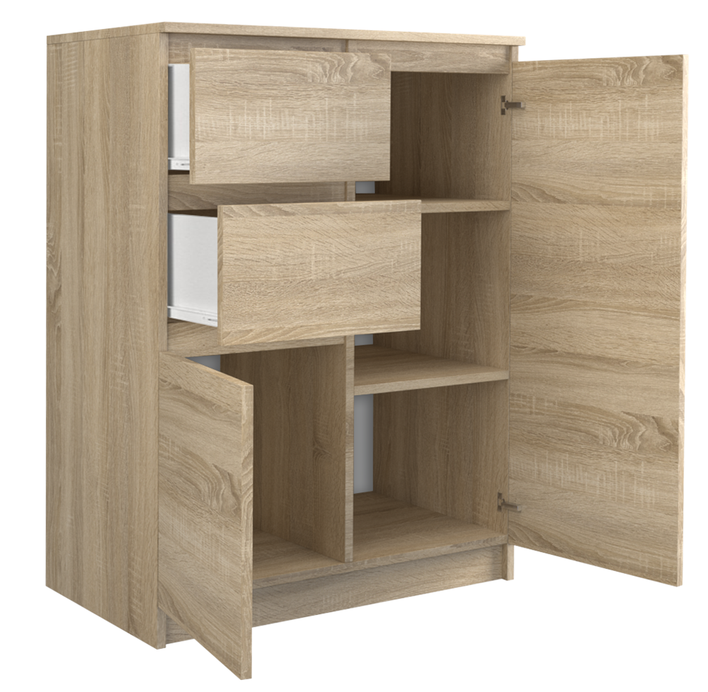 Kommode Wolfgang Sonoma Eiche 70 cm