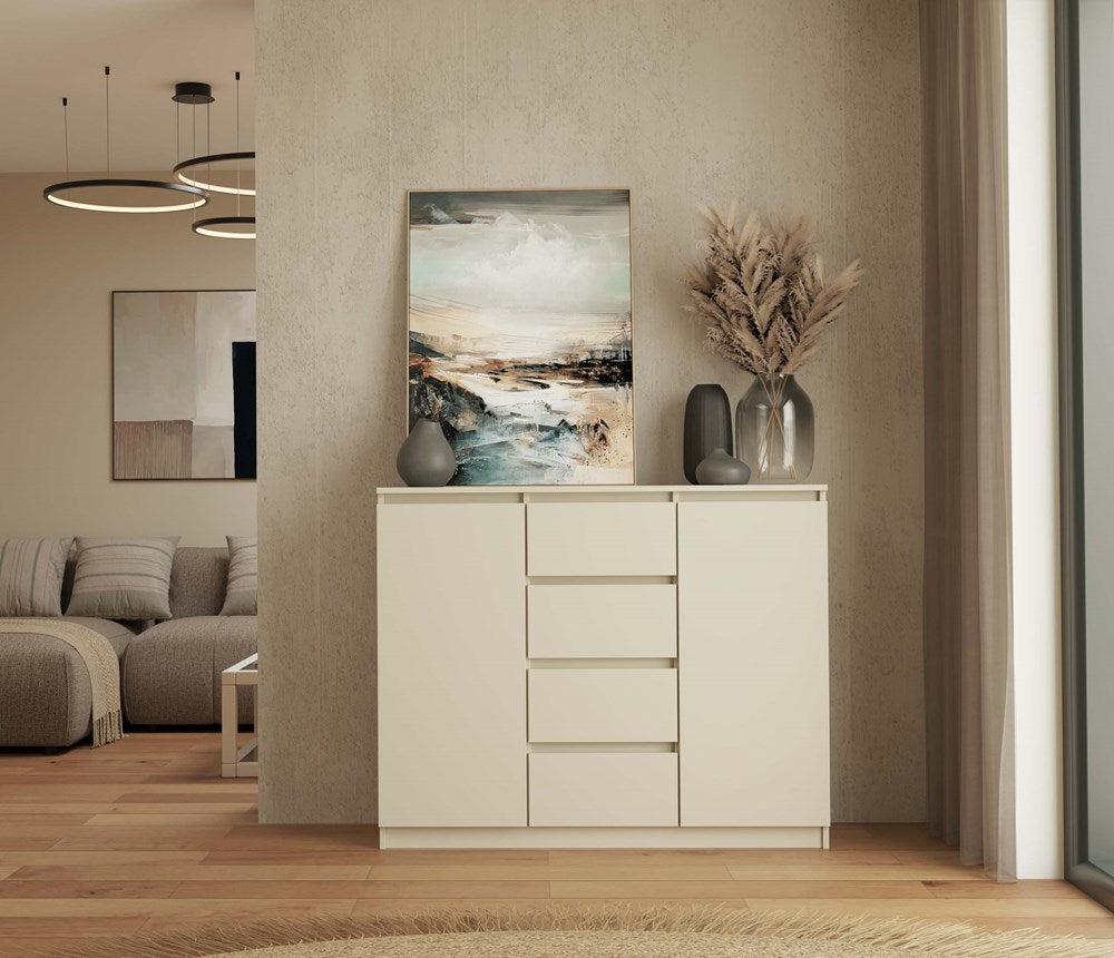 Kommode Wolfgang Kaschmir 120 cm