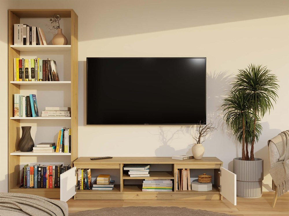 TV-Schrank Wolfgang Weiß/Artisan 140 cm