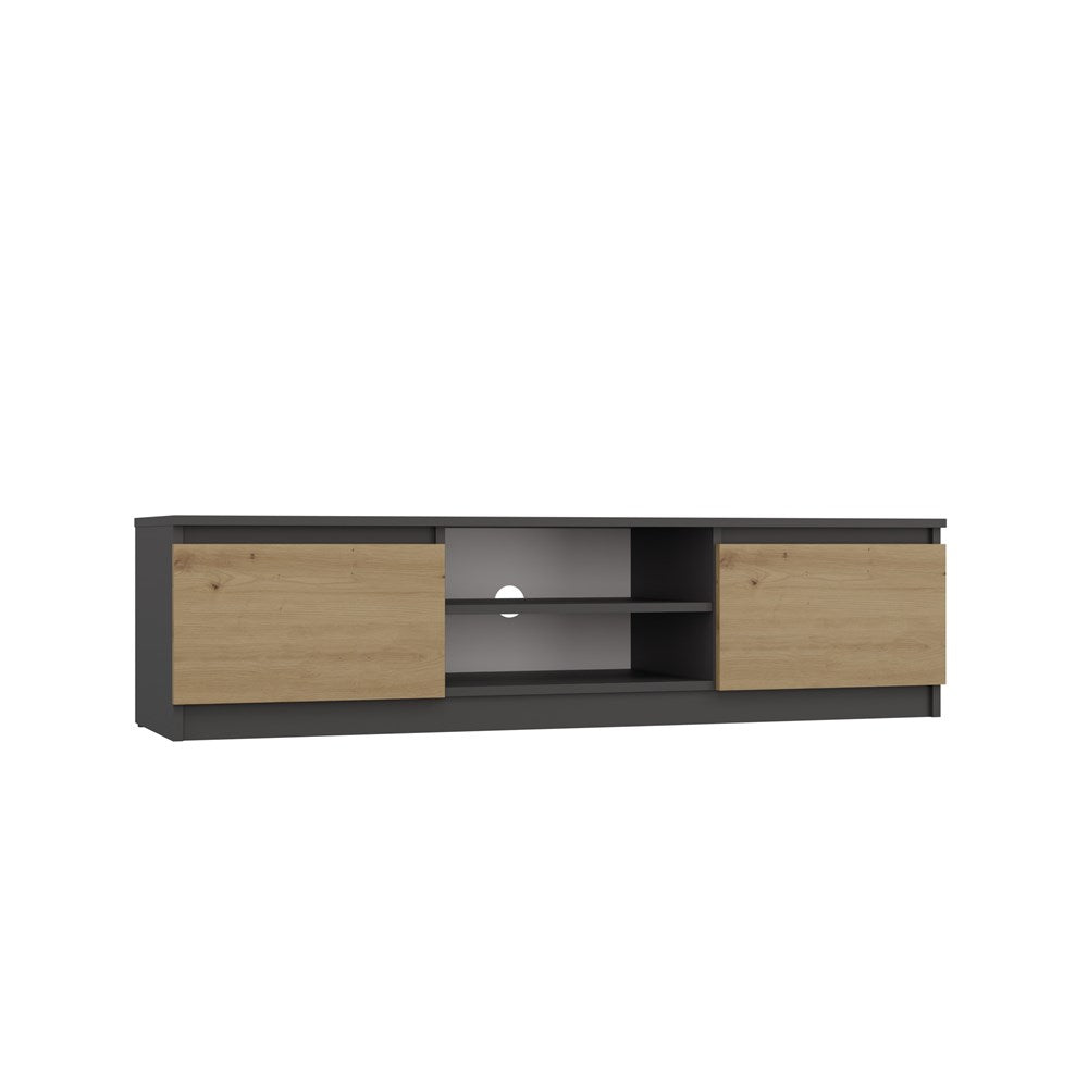 TV-Schrank Wolfgang Anthrazit/Artisan 140 cm