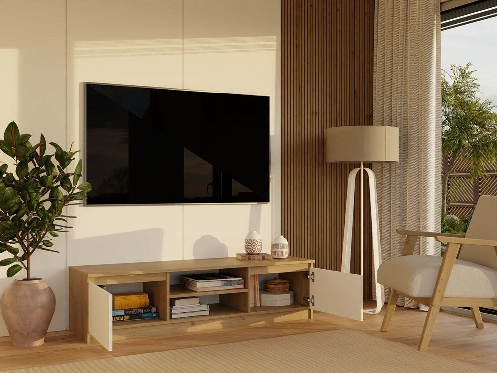 TV-Schrank Wolfgang Weiß/Artisan 140 cm