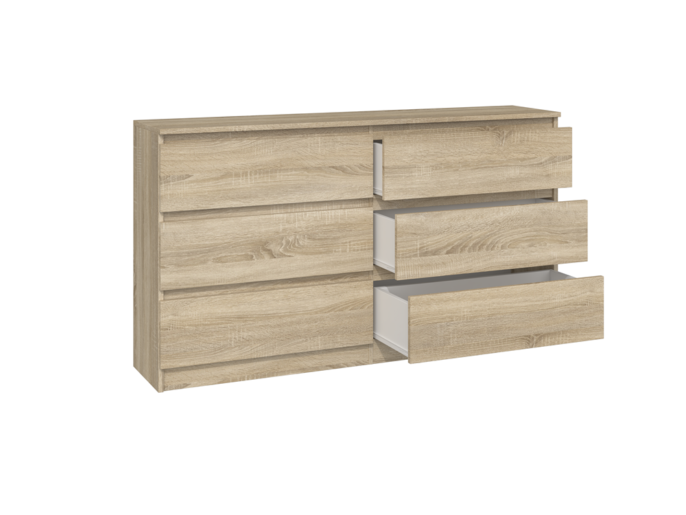 Sideboards Wolfgang Sonoma Eiche 138 cm