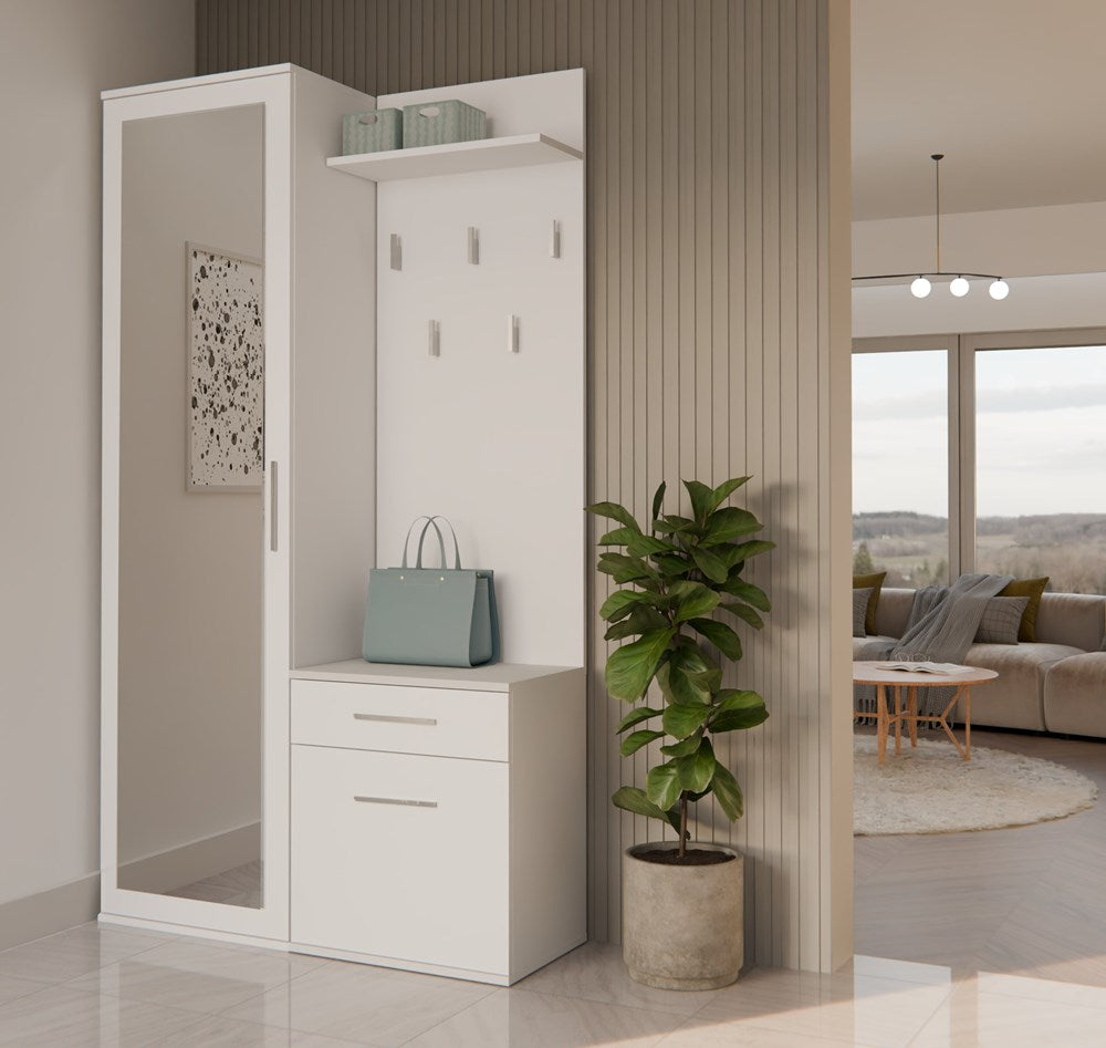 Garderobe UWE Weiß rechts