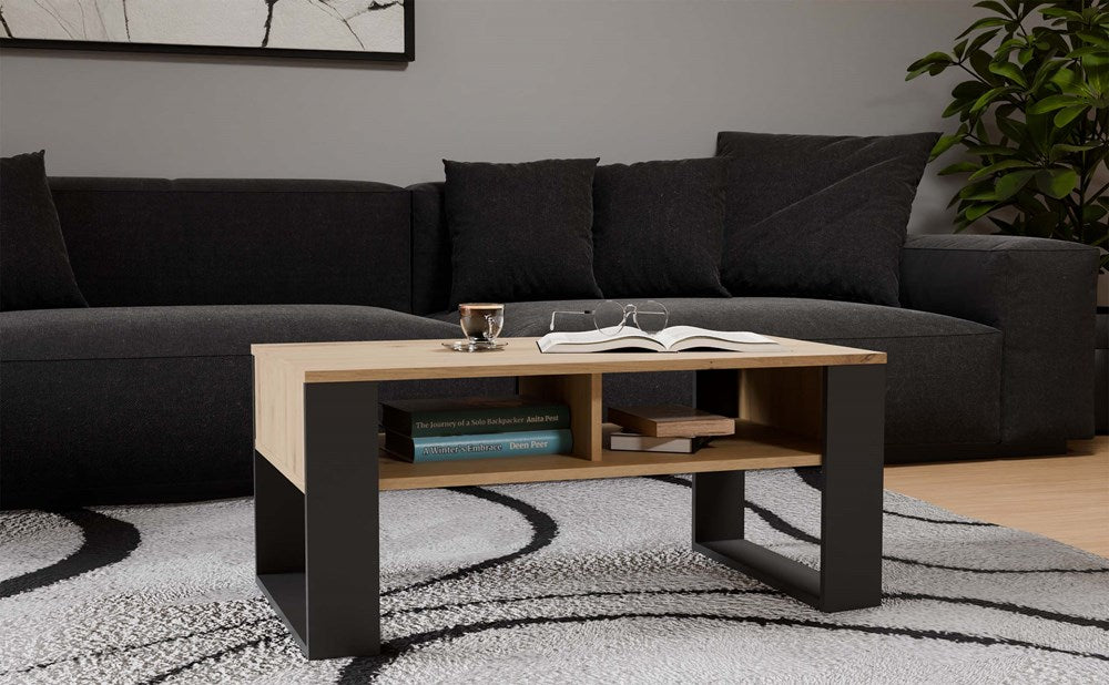 Couchtisch ARTISAN Modern 2P Anthrazit