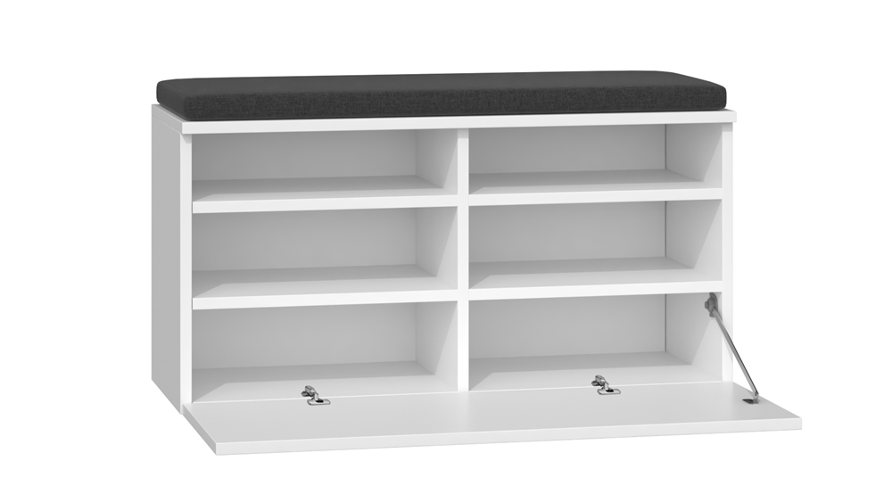 Schuhschrank Lina Weiß