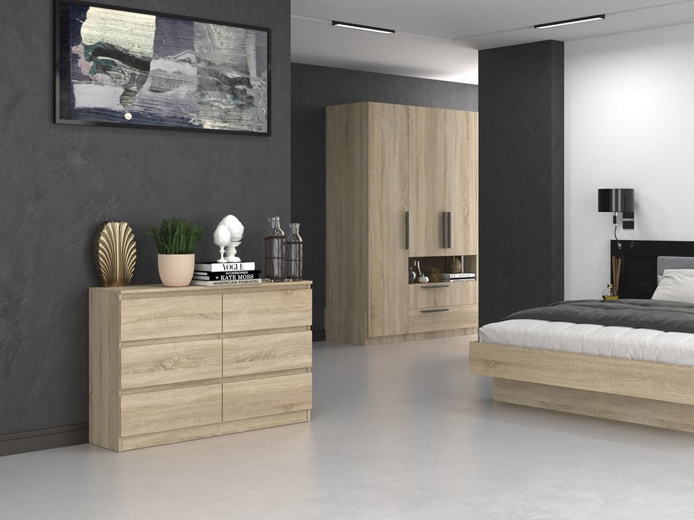 Kommode Wolfgang Sonoma Eiche 120 cm