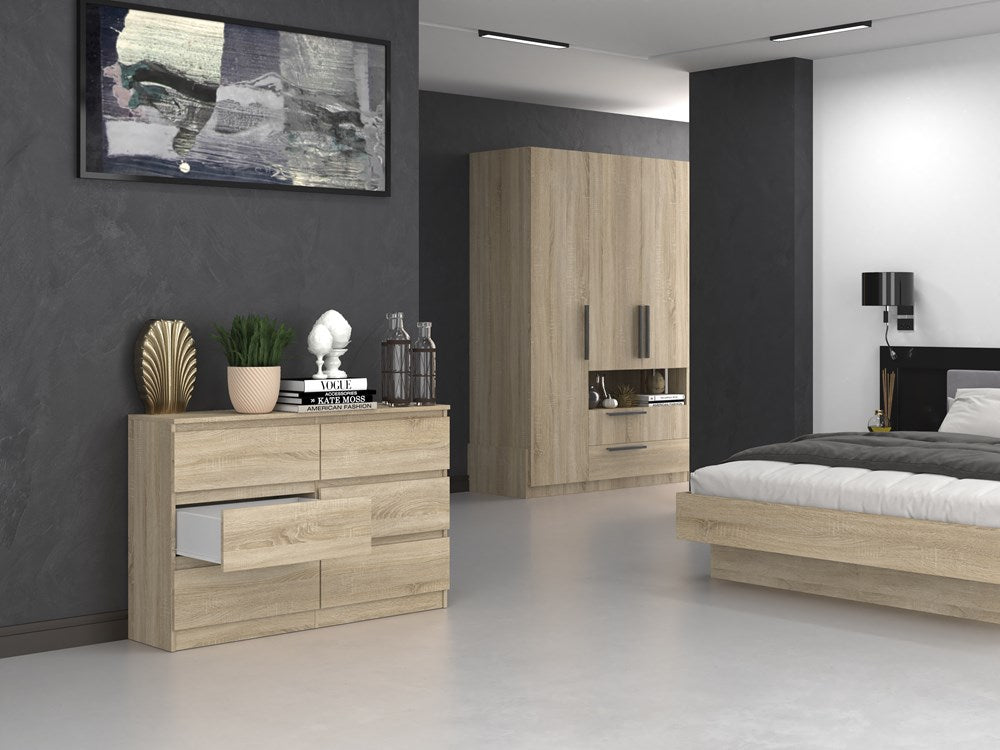Kommode Wolfgang Sonoma Eiche 120 cm
