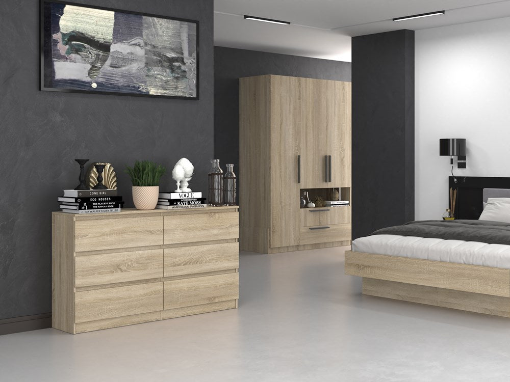 Sideboards Wolfgang Sonoma Eiche 138 cm
