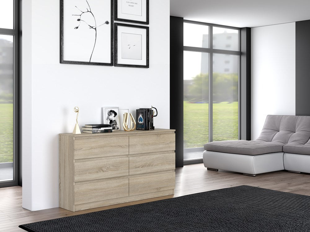 Sideboards Wolfgang Sonoma Eiche 138 cm