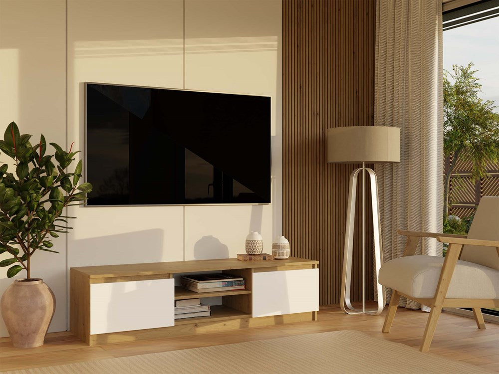 TV-Schrank Wolfgang Weiß/Artisan 140 cm