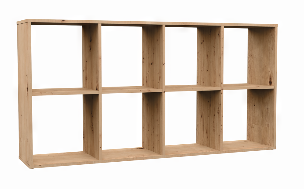 Standregal Frank Artisan Eiche 2x4