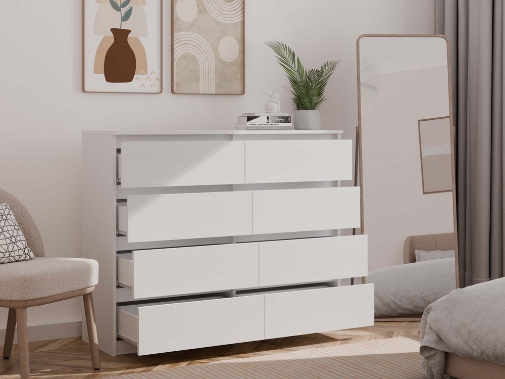 Kommode Wolfgang Weiß 120 cm