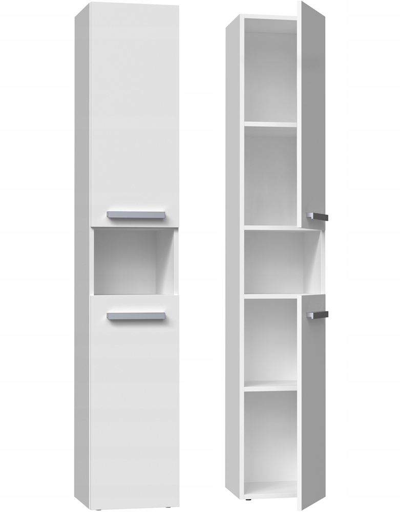 Badezimmerschrank Heinrich Weiß 31 cm breit
