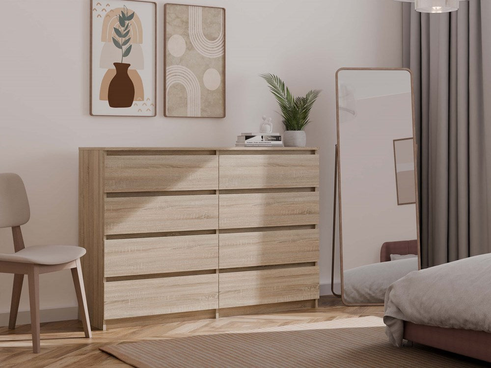 Sideboards Wolfgang Sonoma Eiche 138 cm