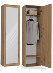 Garderobe UWE Artisan Eiche rechts mit Spiegel