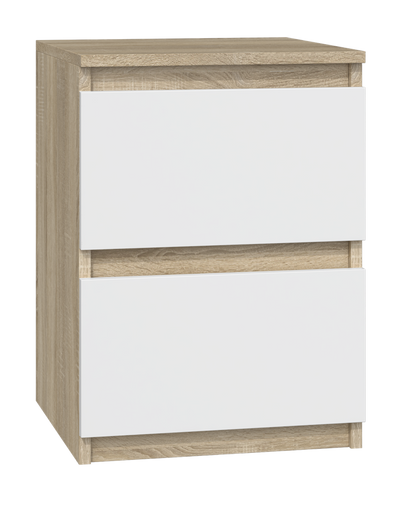 Nachttisch Wolfgang Weiß/Sonoma 30 cm breit