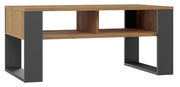 Couchtisch Ralph in Artisan-Eiche und Anthrazit