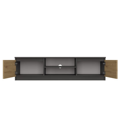 TV-Schrank Wolfgang Anthrazit/Artisan 140 cm