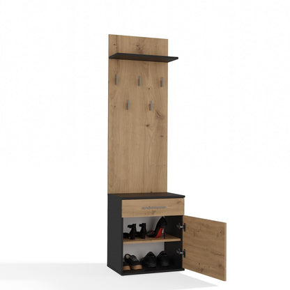 Garderobe UWE Artisan Eiche