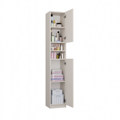 Badezimmerschrank Philipp Kaschmir mit 2 Türen 32 cm breit