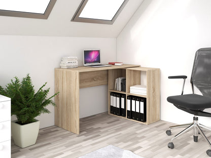 Schreibtisch Eugen Sonoma Eiche 2x2 120 cm
