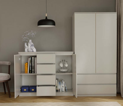 Kommode Wolfgang Kaschmir 120 cm