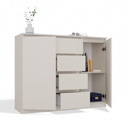 Kommode Wolfgang Kaschmir 120 cm