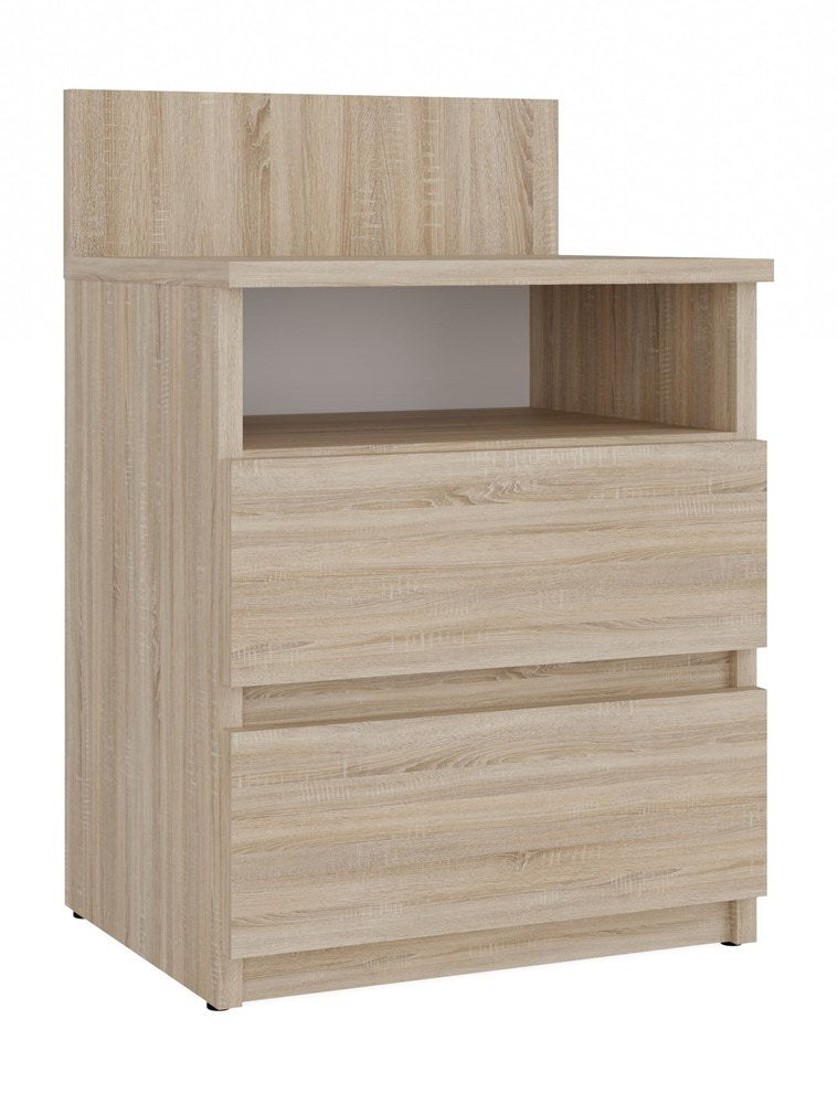 Nachttisch Wolfgang Sonoma Eiche 40 cm breit