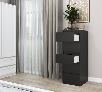 Kommode Wolfgang Schwarz 40 cm breit
