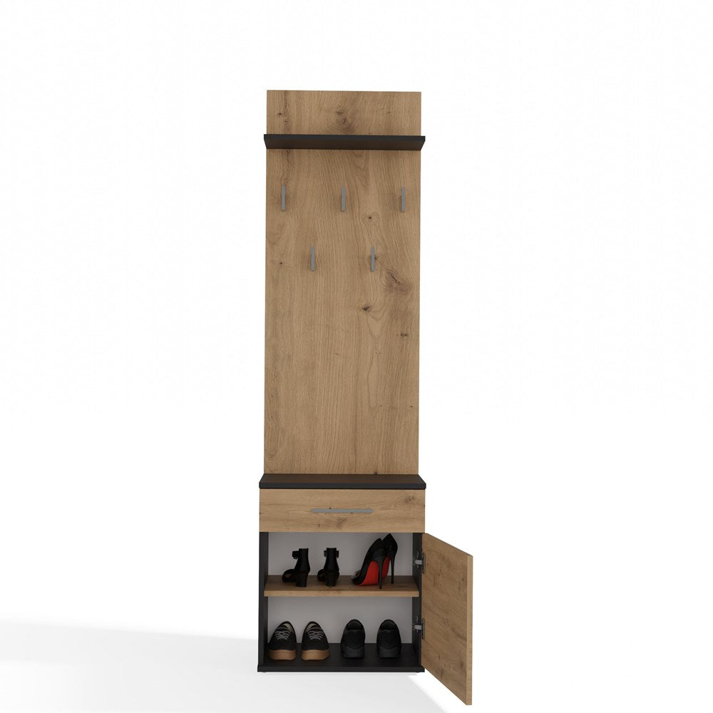 Garderobe UWE Artisan Eiche