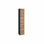 Hochschrank Felix Anthrazit/Artisan 30 cm breit
