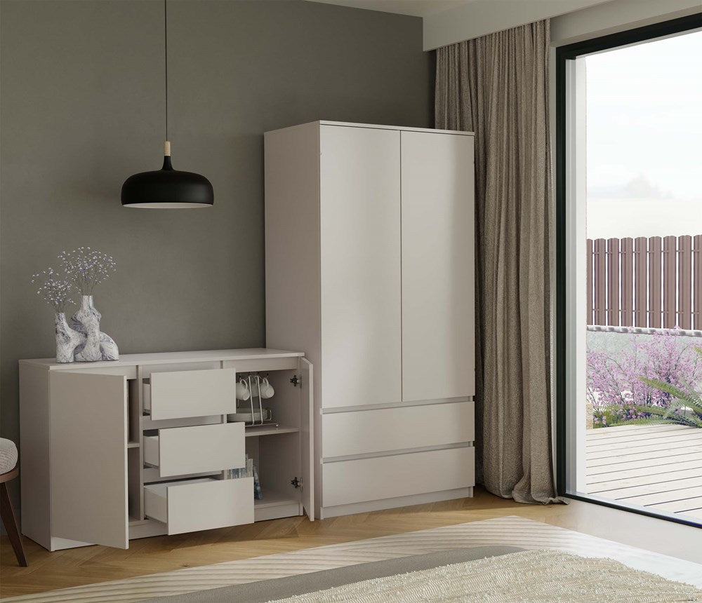 Kommode Wolfgang Kaschmir 120 cm