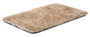 Teppich Shaggy Antirutsch 80x120 cm Beige mit Schaumstofffüllung