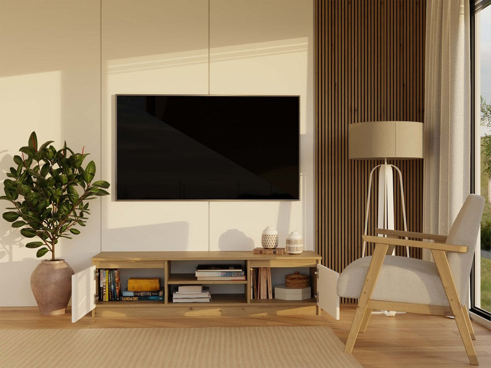 TV-Schrank Wolfgang Weiß/Artisan 140 cm