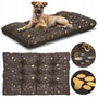 Hundeliegeplatz - Kissen PRESTIGE 120x80 cm wasserdicht mit goldenem Knochenmuster