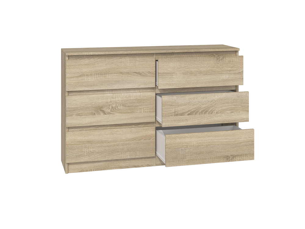 Kommode Wolfgang Sonoma Eiche 120 cm