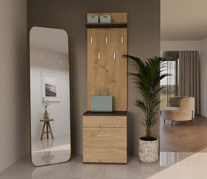 Garderobe UWE Artisan Eiche
