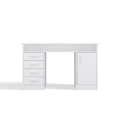 Schreibtisch UTE Weiß 125 cm
