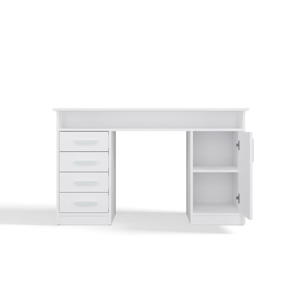 Schreibtisch UTE Weiß 125 cm