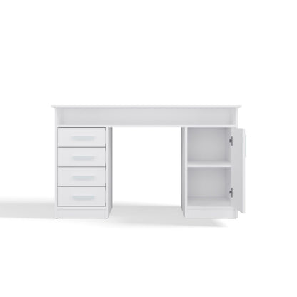 Schreibtisch UTE Weiß 125 cm