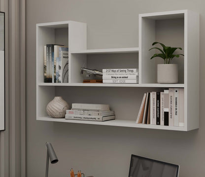 Regal BILBAO 4P in Weiß matt