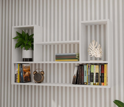 Regal BILBAO 4P in Weiß matt